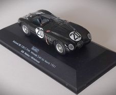 Diecast Model Le Mans Winning Jaguar C Type XK120 1951 1st - Quartzo 1:43