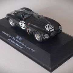 Diecast Model Le Mans Winning Jaguar C Type XK120 1951 1st - Quartzo 1:43