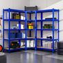 Set of 3 Heavy Duty Corner Shelving Units 2625kg Capacity Image 7