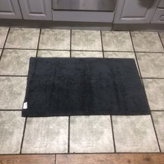 Rug  Charcoal Grey