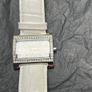 Newbridge White Leather Strap Watch Image 5