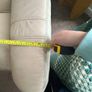 3 seater Leather with recliner Sofa and 2 arm chair recliners Image 2