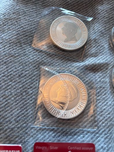Silver Coins and Bars 1oz , 20g , 10g