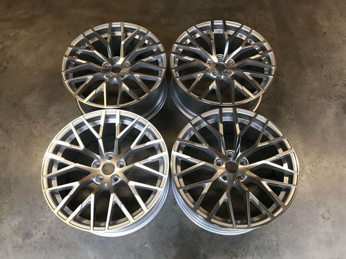 18" Inch Audi R8 V10 Style Alloy Wheels - Vw Polo /  Beetle -  Seat Ibiza - Audi A1 Tt Mk1 - 5x100