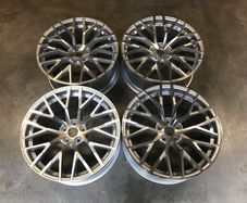 18" Inch Audi R8 V10 Style Alloy Wheels - Vw Polo /  Beetle -  Seat Ibiza - Audi A1 Tt Mk1 - 5x100