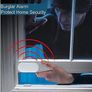 Shackcom Door Window Alarm with Remote Control, 130DB Magnetic Burglar Alert Sensor with Battery, 3 Alarm Sounds/Wireless/Low Power Warning Anti-thief Loud Alarms for Your Home Security System Image 9