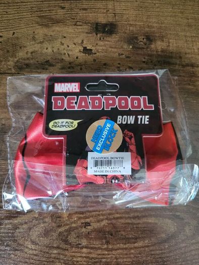 Deadpool Bowtie and Lanyard