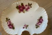 Vintage James Kent Old Foley "Burford" Rose Kidney Dish
