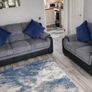 Brand NEW 3+2  &  3+1+1 Tara Fabric Corduroy Suite Image 2