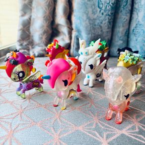 POP MART Tokidoki Unicorno  Pucky Blind Box Figures Mostly New Some Unopened