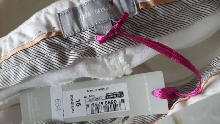 Per una winter white bootleg jeans