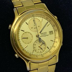 Vintage Seiko Chronograph alarm Watch