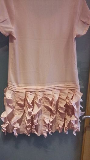 Brand New. Asos Pink Ruffle Dress