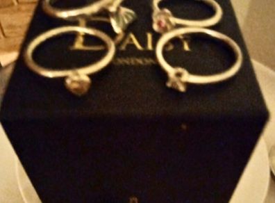 Daisy Stacking Rings