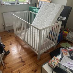 Ikea gulliver cot and mattress