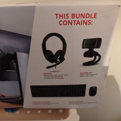 Trust Bundle 720p Webcam, Headset, Keyboard and Mouse