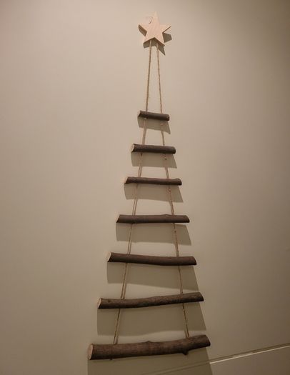 Christmas tree ladder