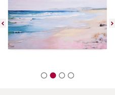 Canvas pink sands picture Brand New
