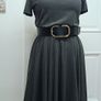 Dress with an asymmetrical neckline Image 3