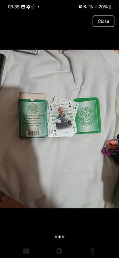 The Celtic Football Club Playing Cards