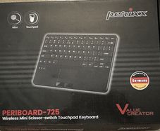 Perixx Periboard-725 Wireless Mini Keyboard with Touchpad