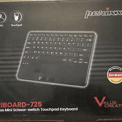 Perixx Periboard-725 Wireless Mini Keyboard with Touchpad