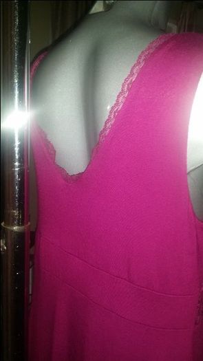 Brand new M&Co maxi burgundy dress with lace size UK18/20 EUR46/48 Postage included