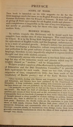 English-Irish dictionary
