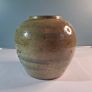 Antique Qing Chinese Pottery Glazed Ginger Jar Image 4