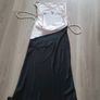 Black and white midi dress size M Image 3