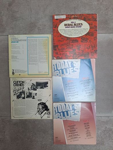 5 Blues Compilation lps
