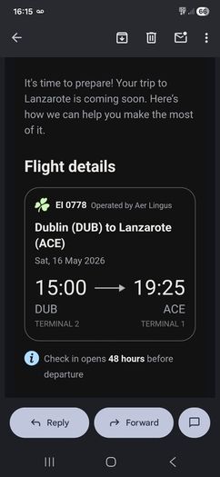 flights to lanzarote