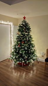 7.5ft pre-lit Christmas Tree