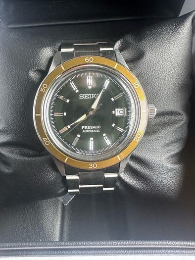 Seiko Presage Style60'S - Green dial & bezel