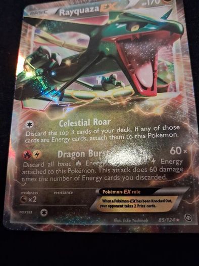 pokemon card : Rayquaza ex