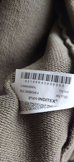 New Zara hoodie jacket size XL