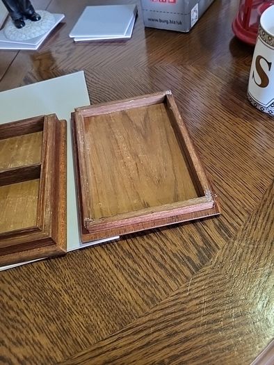 Antique carved box