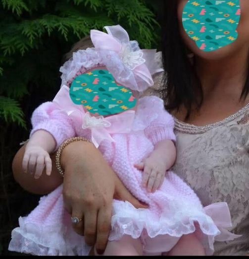 baby knitted dress