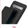 TCL 10 Pro Flip Case Black Image 4