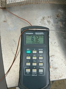 Omega data logger and thermometer