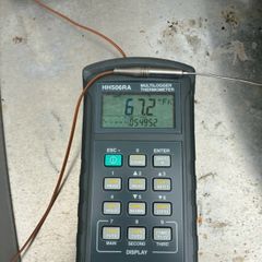 Omega data logger and thermometer