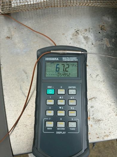 Omega data logger and thermometer