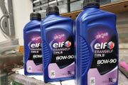 3x1l Gearbox , axle oil Elf 80W90 tranself