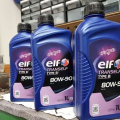 3x1l Gearbox , axle oil Elf 80W90 tranself