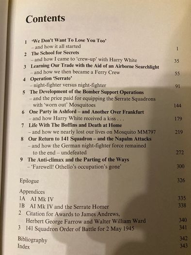 War book:'Pursuit Through Darkened Skies'