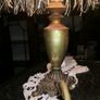 Nice antique brass lamp Image 2