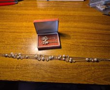 Vintage Earrings and Necklace
