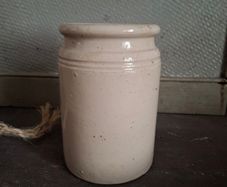 Stoneware Jam Pot