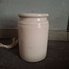 Stoneware Jam Pot