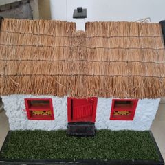 garden traditional Irish cottage